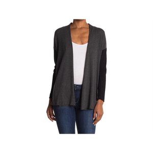 Bobeau Open Front Waffle Knit Cardigan NEW WITH TAGS